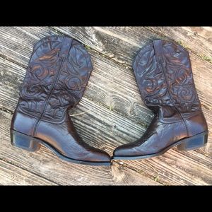 Sz 11D Texas cowboy boots